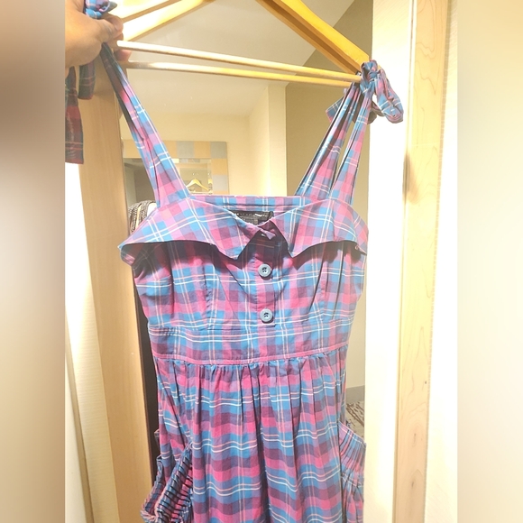 Marc by Marc Jacobs Plaid Dress Size 4 - Picture 3 of 6